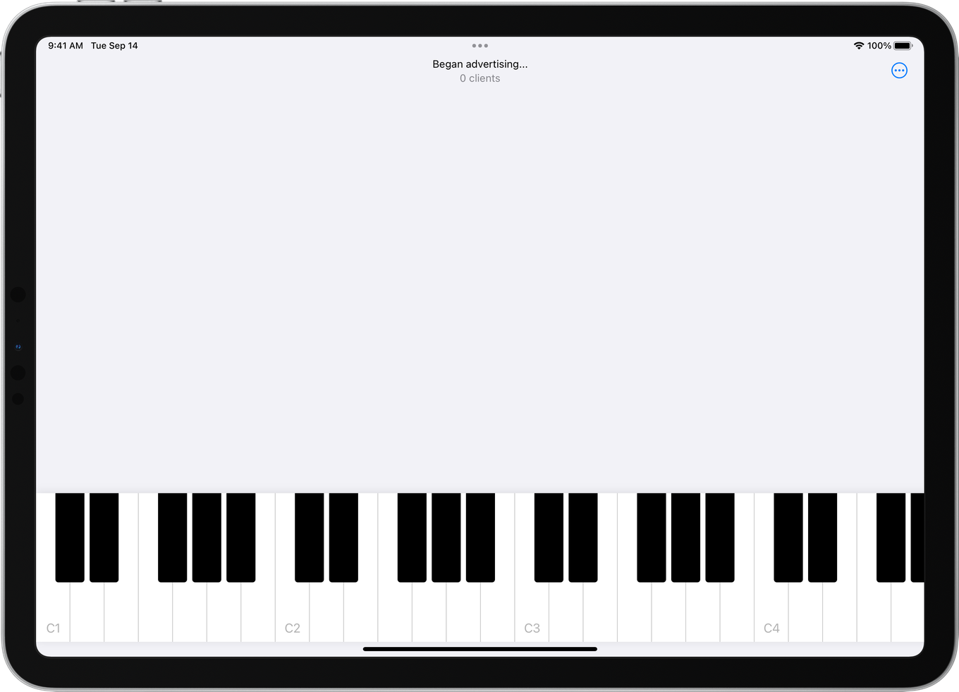 BluePiano - Virtual Bluetooth MIDI piano keyboard