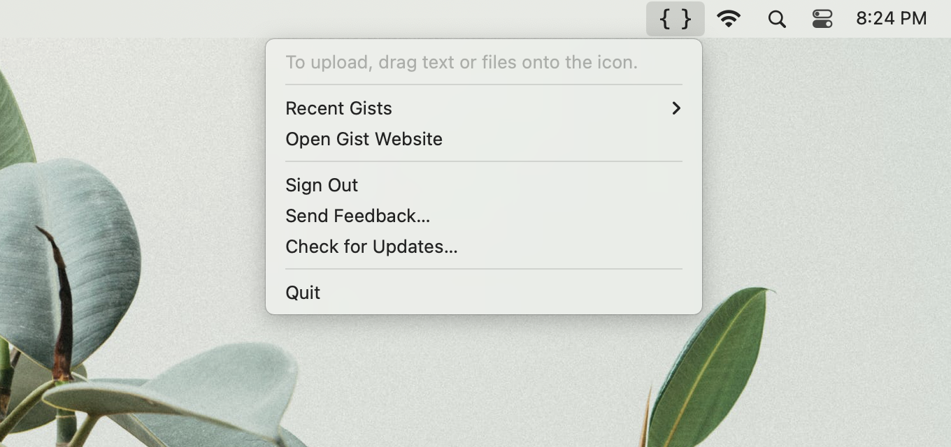 CodeDrop for Mac screenshot