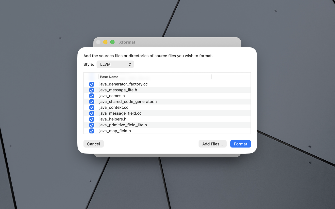 Xformat For Mac Clang Format App And Xcode Extension